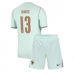 Frankreich Kante #13 Auswärtstrikot Kinder WM 2026 Kurzarm (+ kurze hosen)