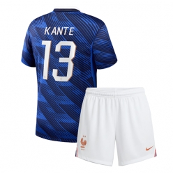 Frankreich Kante #13 Heimtrikot Kinder WM 2026 Kurzarm (+ kurze hosen)