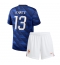 Frankreich Kante #13 Heimtrikot Kinder WM 2026 Kurzarm (+ kurze hosen)