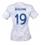 Frankreich Karim Benzema #19 Auswärtstrikot Frauen WM 2022 Kurzarm