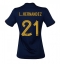Frankreich Lucas Hernandez #21 Heimtrikot Frauen WM 2022 Kurzarm