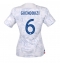 Frankreich Matteo Guendouzi #6 Auswärtstrikot Frauen WM 2022 Kurzarm