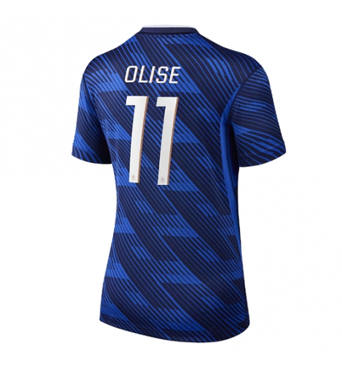 Frankreich Michael Olise #11 Heimtrikot Frauen WM 2026 Kurzarm Frankreich Michael Olise #11 Heimtrikot Frauen WM 2026 Kurzarm
