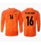 Frankreich Mike Maignan #16 Torwart Auswärtstrikot EM 2024 Langarm