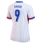 Frankreich Olivier Giroud #9 Auswärtstrikot Frauen EM 2024 Kurzarm