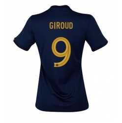 Frankreich Olivier Giroud #9 Heimtrikot Frauen WM 2022 Kurzarm