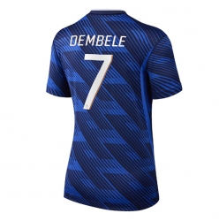 Frankreich Ousmane Dembele #7 Heimtrikot Frauen WM 2026 Kurzarm