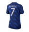 Frankreich Ousmane Dembele #7 Heimtrikot Frauen WM 2026 Kurzarm Frankreich Ousmane Dembele #7 Heimtrikot Frauen WM 2026 Kurzarm