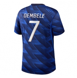 Frankreich Ousmane Dembele #7 Heimtrikot WM 2026 Kurzarm