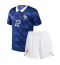 Frankreich Randal Kolo Muani #12 Heimtrikot Kinder WM 2026 Kurzarm (+ kurze hosen)