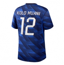 Frankreich Randal Kolo Muani #12 Heimtrikot WM 2026 Kurzarm
