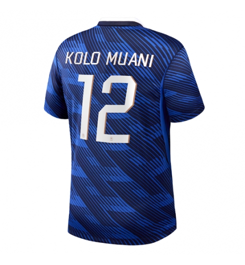 Frankreich Randal Kolo Muani #12 Heimtrikot WM 2026 Kurzarm Frankreich Randal Kolo Muani #12 Heimtrikot WM 2026 Kurzarm