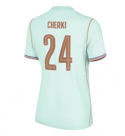 Frankreich Rayan Cherki #24 Auswärtstrikot Frauen WM 2026 Kurzarm Frankreich Rayan Cherki #24 Auswärtstrikot Frauen WM 2026 Kurzarm