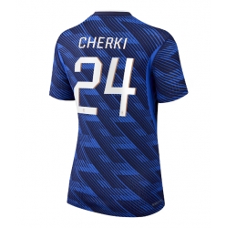 Frankreich Rayan Cherki #24 Heimtrikot Frauen WM 2026 Kurzarm