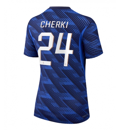 Frankreich Rayan Cherki #24 Heimtrikot Frauen WM 2026 Kurzarm Frankreich Rayan Cherki #24 Heimtrikot Frauen WM 2026 Kurzarm