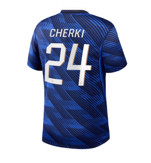 Frankreich Rayan Cherki #24 Heimtrikot WM 2026 Kurzarm Frankreich Rayan Cherki #24 Heimtrikot WM 2026 Kurzarm