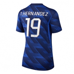 Frankreich Theo Hernandez #19 Heimtrikot Frauen WM 2026 Kurzarm