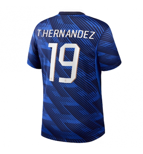 Frankreich Theo Hernandez #19 Heimtrikot WM 2026 Kurzarm Frankreich Theo Hernandez #19 Heimtrikot WM 2026 Kurzarm