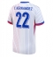 Frankreich Theo Hernandez #22 Auswärtstrikot EM 2024 Kurzarm