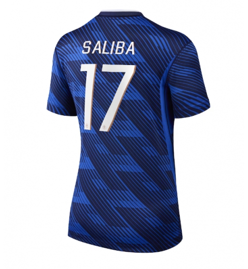 Frankreich William Saliba #17 Heimtrikot Frauen WM 2026 Kurzarm Frankreich William Saliba #17 Heimtrikot Frauen WM 2026 Kurzarm