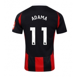 Fulham Adama Traore #11 Auswärtstrikot 2024-25 Kurzarm