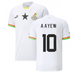 Ghana Andre Ayew #10 Heimtrikot WM 2022 Kurzarm