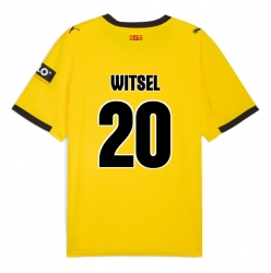 Girona Axel Witsel #20 Auswärtstrikot 2025-26 Kurzarm