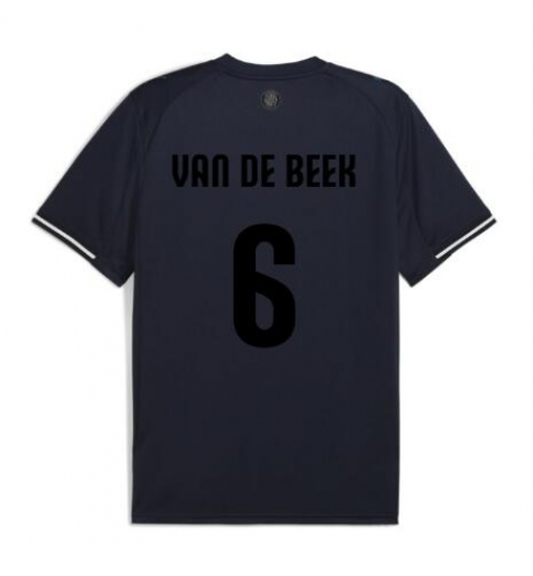 Girona Donny van de Beek #6 3rd trikot 2025-26 Kurzarm Girona Donny van de Beek #6 3rd trikot 2025-26 Kurzarm