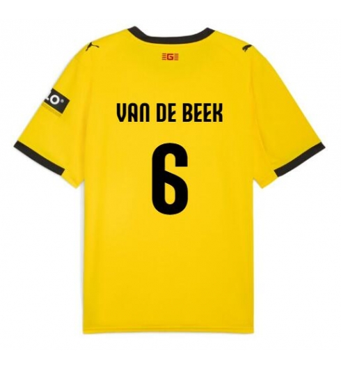 Girona Donny van de Beek #6 Auswärtstrikot 2025-26 Kurzarm Girona Donny van de Beek #6 Auswärtstrikot 2025-26 Kurzarm