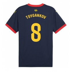 Girona Viktor Tsyhankov #8 Auswärtstrikot 2024-25 Kurzarm