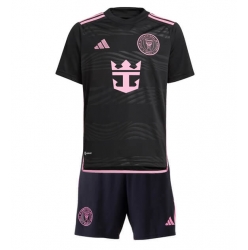 Inter Miami Auswärtstrikot Kinder 2024-25 Kurzarm (+ kurze hosen)