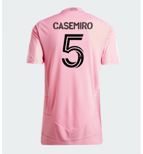 Inter Miami Casemiro #5 Heimtrikot Frauen 2026-27 Kurzarm Inter Miami Casemiro #5 Heimtrikot Frauen 2026-27 Kurzarm