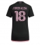 Inter Miami Jordi Alba #18 Auswärtstrikot Frauen 2024-25 Kurzarm