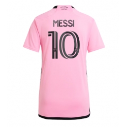 Inter Miami Lionel Messi #10 Heimtrikot Frauen 2024-25 Kurzarm