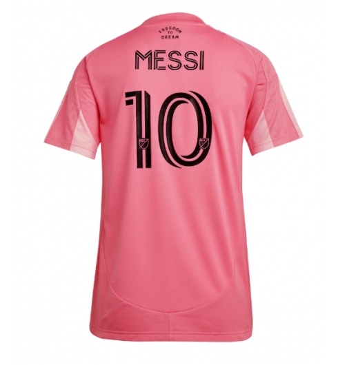 Inter Miami Lionel Messi #10 Heimtrikot Frauen 2025-26 Kurzarm Inter Miami Lionel Messi #10 Heimtrikot Frauen 2025-26 Kurzarm