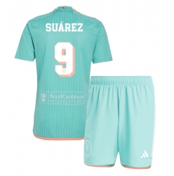 Inter Miami Luis Suarez #9 3rd trikot Kinder 2024-25 Kurzarm (+ kurze hosen)