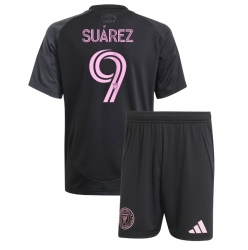 Inter Miami Luis Suarez #9 Auswärtstrikot Kinder 2025-26 Kurzarm (+ kurze hosen)
