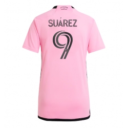 Inter Miami Luis Suarez #9 Heimtrikot Frauen 2024-25 Kurzarm