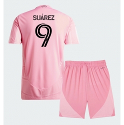 Inter Miami Luis Suarez #9 Heimtrikot Kinder 2026-27 Kurzarm (+ kurze hosen)