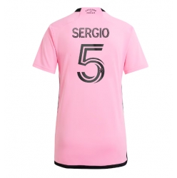 Inter Miami Sergio Busquets #5 Heimtrikot Frauen 2024-25 Kurzarm