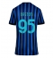 Inter Milan Alessandro Bastoni #95 Heimtrikot Frauen 2025-26 Kurzarm
