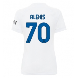 Inter Milan Alexis Sanchez #70 Auswärtstrikot Frauen 2023-24 Kurzarm