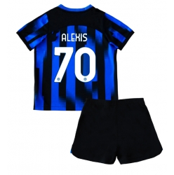 Inter Milan Alexis Sanchez #70 Heimtrikot Kinder 2023-24 Kurzarm (+ kurze hosen)