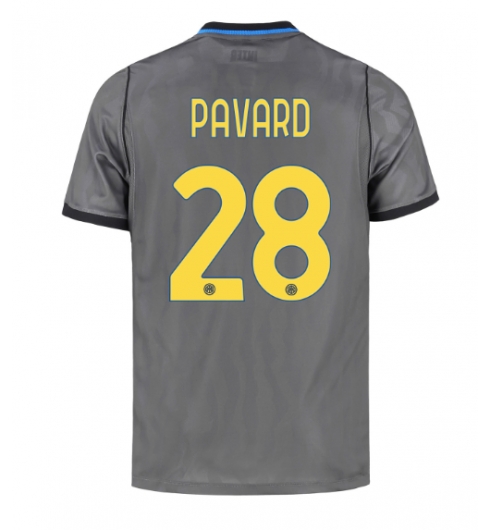 Inter Milan Benjamin Pavard #28 3rd trikot 2026-27 Kurzarm Inter Milan Benjamin Pavard #28 3rd trikot 2026-27 Kurzarm