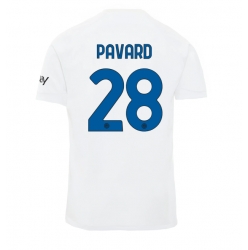 Inter Milan Benjamin Pavard #28 Auswärtstrikot 2023-24 Kurzarm