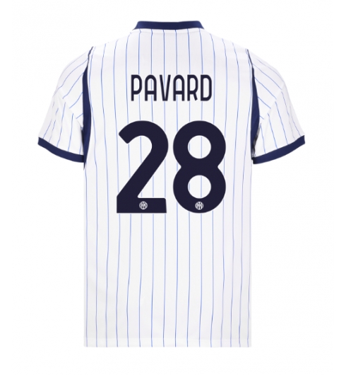 Inter Milan Benjamin Pavard #28 Auswärtstrikot 2026-27 Kurzarm Inter Milan Benjamin Pavard #28 Auswärtstrikot 2026-27 Kurzarm