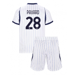Inter Milan Benjamin Pavard #28 Auswärtstrikot Kinder 2026-27 Kurzarm (+ kurze hosen)