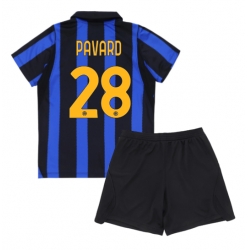 Inter Milan Benjamin Pavard #28 Heimtrikot Kinder 2026-27 Kurzarm (+ kurze hosen)