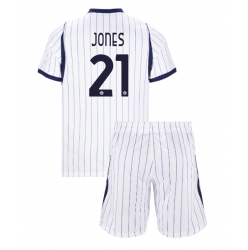 Inter Milan Curtis Jones #21 Auswärtstrikot Kinder 2026-27 Kurzarm (+ kurze hosen)