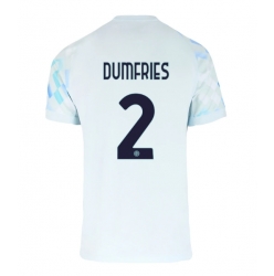 Inter Milan Denzel Dumfries #2 Auswärtstrikot 2025-26 Kurzarm